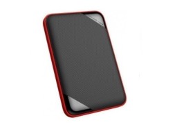 Silicon Power Armor A62 Black/Red HDD 1000 Гб, USB 3.0 (SP010TBPHD62SS3K)
