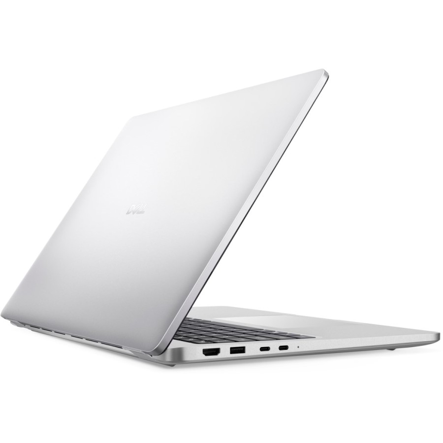 DELL PRO 16 Intel Core Ultra 7 255U 3800MHz/16"/1920x1200/16GB/1024GB SSD/Intel Graphics/Wi-Fi/Bluetooth/Linux (Pro16-7615) Silver