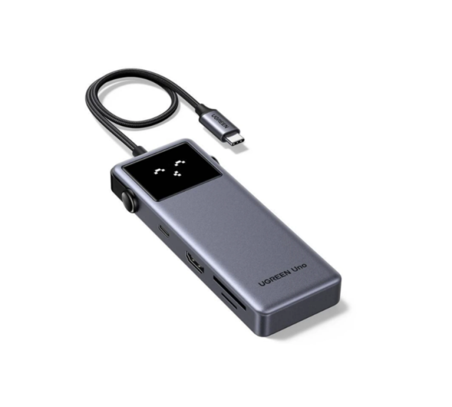 UGREEN CM889 Uno 7-in-1 USB-C Hub Gray (75179)