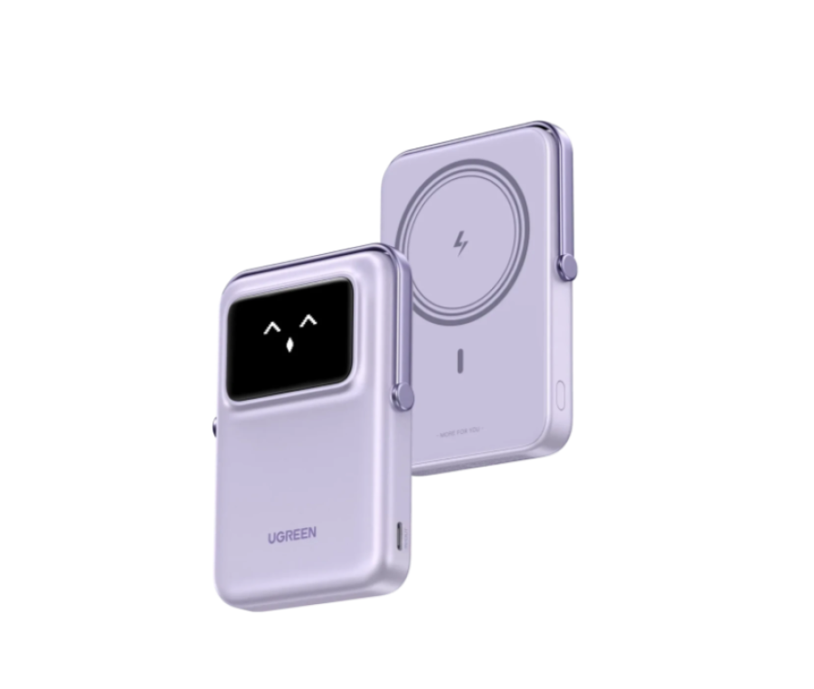 UGREEN Uno Magnetic Wireless Power Bank 10000mAh 7.5W Purple (45328)