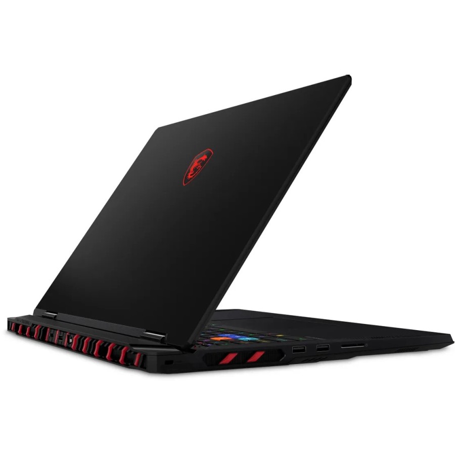 MSI Raider 18 Max HX A2WI-1048RU Intel Core Ultra 9 290HX Plus 2700MHz/18"/3840x2400/32GB/2048GB SSD/NVIDIA GeForce RTX 5080 16GB/Wi-Fi/Bluetooth/Windows 11 Home (9S7-182462-1048) Black