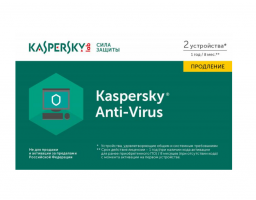 Kaspersky Anti-Virus Russian 2PC 1Y Rnwl Card (KL1171ROBFR)