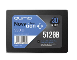 Qumo Novation 512 ГБ SATA (Q3DT-512GSCY)