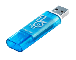 SmartBuy Glossy USB 2.0 16 ГБ (SB16GBGS-B) Blue