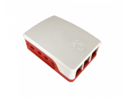 ACD Red+White ABS Case for Raspberry 4B (RA597)