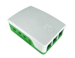 ACD White+Green ABS Case for Raspberry 4B (RA601)