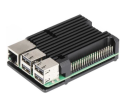 ACD Black Metal Aluminum Case for Raspberry Pi 3B/3B+ (RA460)