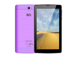 BQ 7038G Light Plus, 2 ГБ/16 ГБ, Wi-Fi + Cellular (86183253) Фиолетовый