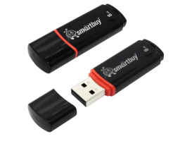 SmartBuy Crown 8Gb (SB8GBCRW-K) Black