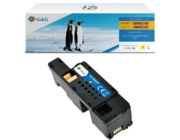 G&G GG-106R02762 жёлтый (1400 стр) для Xerox Phaser 6020BI 6020, 6022NI 6022; WorkCentre 6025BI 6025, 6027NI 6027