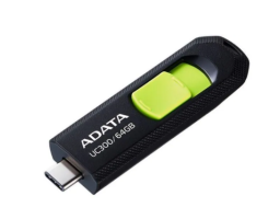 A-Data UC300 64ГБ, USB3.2 (ACHO-UC300-64G-RBK/GN) Черный