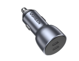 UGREEN CD213 USB-C PD+USB-C PD 36W Fast Car (70594) Space Grey