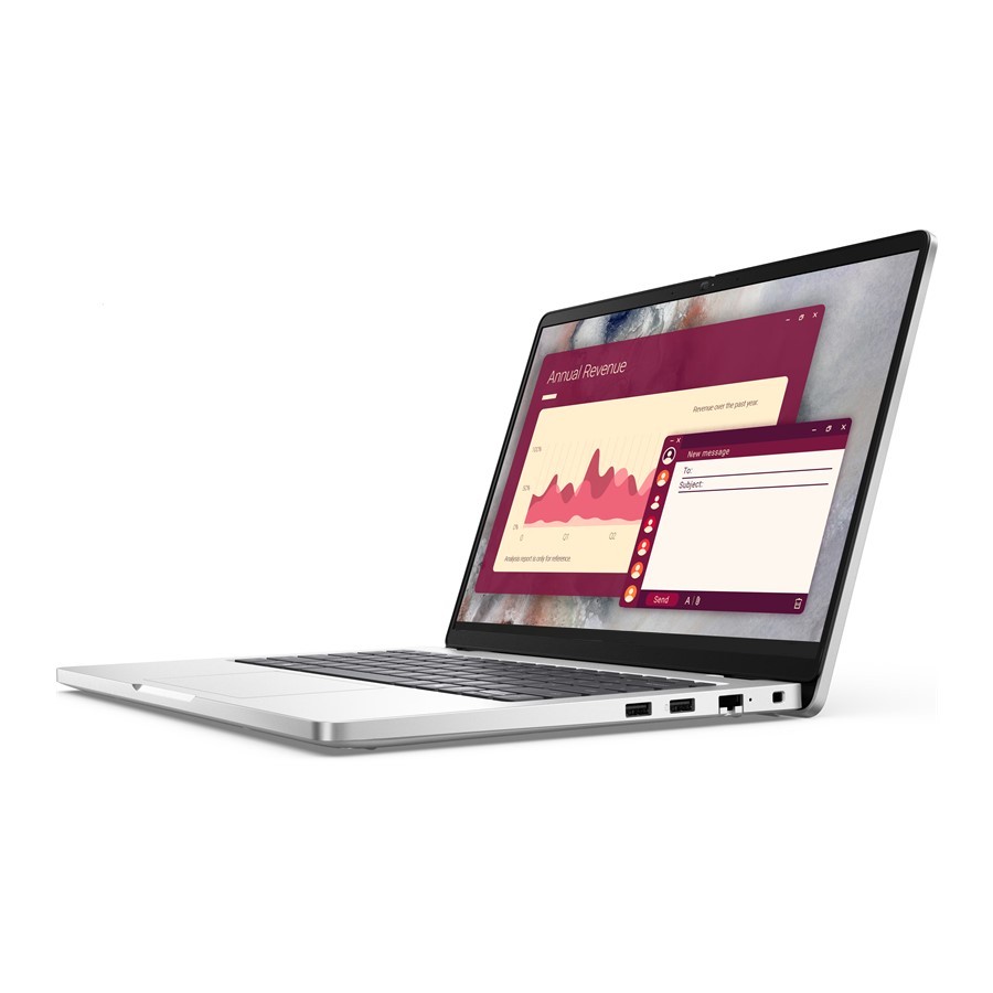 DELL PRO 14 Intel Core 7 265U 2400MHz/14"/1920x1200/32GB/1024GB SSD/Intel Graphics/Wi-Fi/Bluetooth/Linux (Pro14-7316) Silver