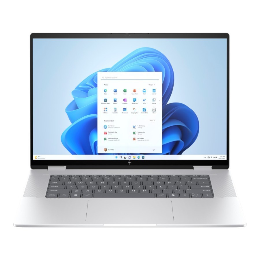 HP Envy x360 16-ac0001ci (A16KGEA) Intel Core Ultra 7 155U 1700MHz/16"/1920x1200/16GB/1024GB SSD/Intel Graphics/Wi-Fi/Bluetooth/Windows 11 Home (Silver)