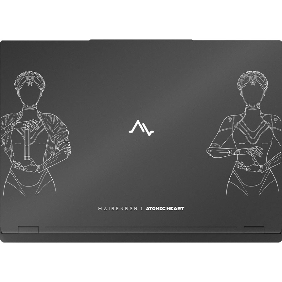 MAIBENBEN X-Treme Typhoon X16B Atomic Heart AMD Ryzen 9 8940HX 2400MHz/16"/2560x1600/16GB/1024GB SSD/NVIDIA GeForce RTX 5060 8GB/Wi-Fi/Bluetooth/Windows 11 Home (X16B-R98956GQSHBRE3) Black