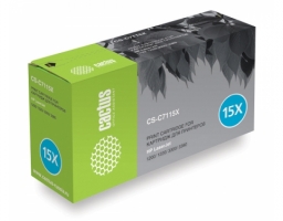 Cactus CS-C7115XS черный (3500 стр) для HP LaserJet 1200/1200N/1200SE/1220/1220SE/3300/3300MFP/3310/3320/3320MFP/3320N/3320N FP /3330/3330MFP/3380/3380MFP