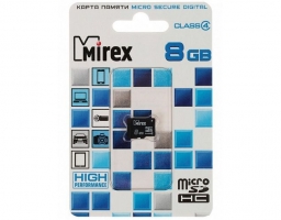 Mirex microSDHC Class 4 8GB (13612-MCROSD08)