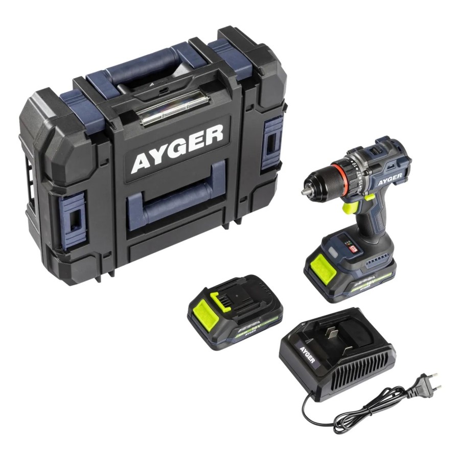 AYGER AP20BL2-70, 2Ач, с двумя аккумуляторами