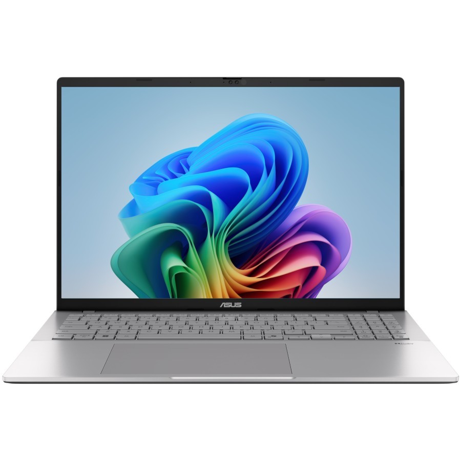 ASUS Vivobook S16 M3607HA-RP233 AMD Ryzen 7 260 3800MHz/16"/1920x1200/16GB/512GB SSD/AMD Radeon 780M/Wi-Fi/Bluetooth/Без ОС (90NB16F2-M00ED0) Silver