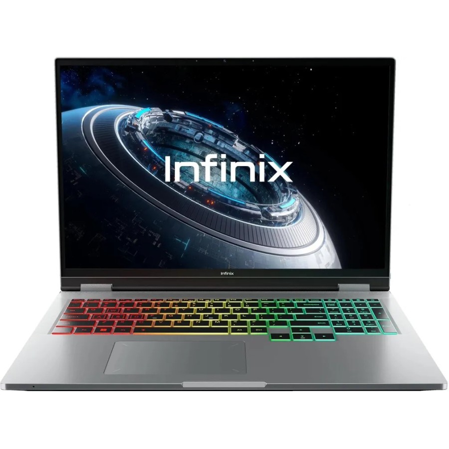 Infinix GTBook GL614 Intel Core i7 13620H 2400MHz/16"/2560x1600/16GB/1024GB SSD/NVIDIA GeForce RTX 5060 8GB/Wi-Fi/Bluetooth/Windows 11 Home (71005000125) Silver