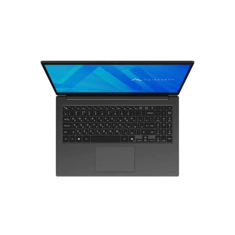 MAIBENBEN M15D-R576UM AMD Ryzen 5 7640HS 4300MHz/15.6"/1920x1080/16GB/512GB SSD/AMD Radeon 760M/Wi-Fi/Bluetooth/Linux (M15D-R576UMF1SLGRE0) Grey