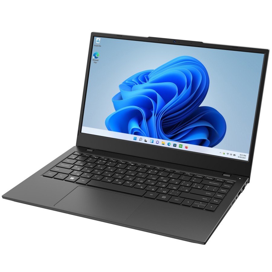 Rikor NINO 203.2 Intel Core i5 1235U 1300MHz/14"/1920x1080/16GB/512GB SSD/Intel Iris Xe Graphics/Wi-Fi/Bluetooth/Windows 11 Pro (835E660B) Black