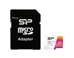 Silicon Power ELITE 32GB + SD adapter (SP032GBSTHBV1V20SP)