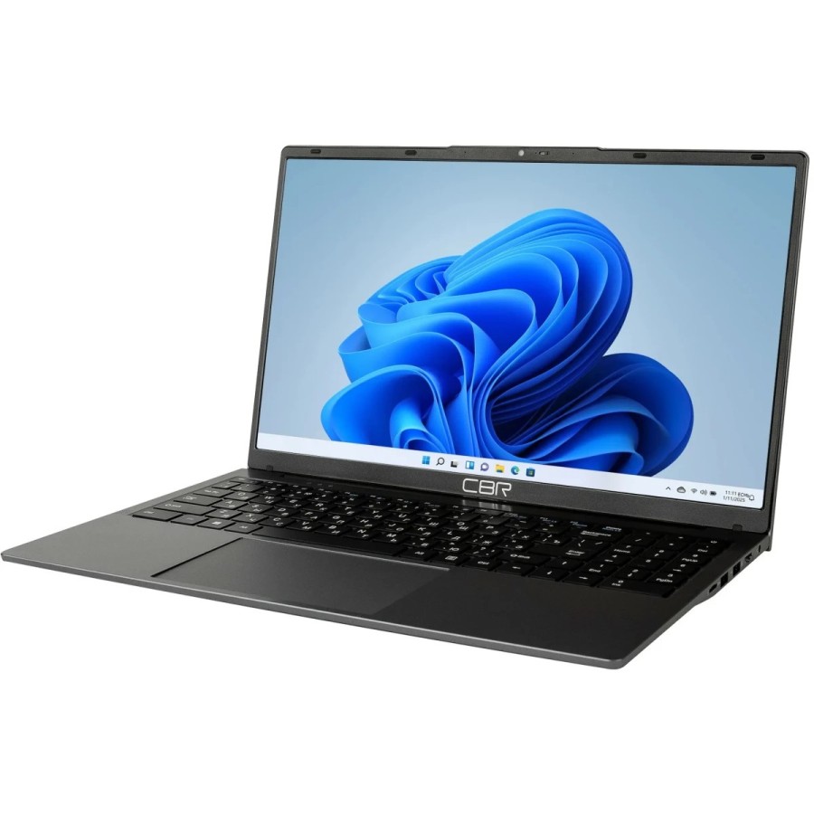 CBR LP-SMCR-1507 Intel N Series N95 1700MHz/15.6"/1920x1080/16GB/512GB SSD/Intel UHD Graphics/Wi-Fi/Bluetooth/Windows 11 Pro (CBR-HNLP15N95-16G512G-WP) Grey