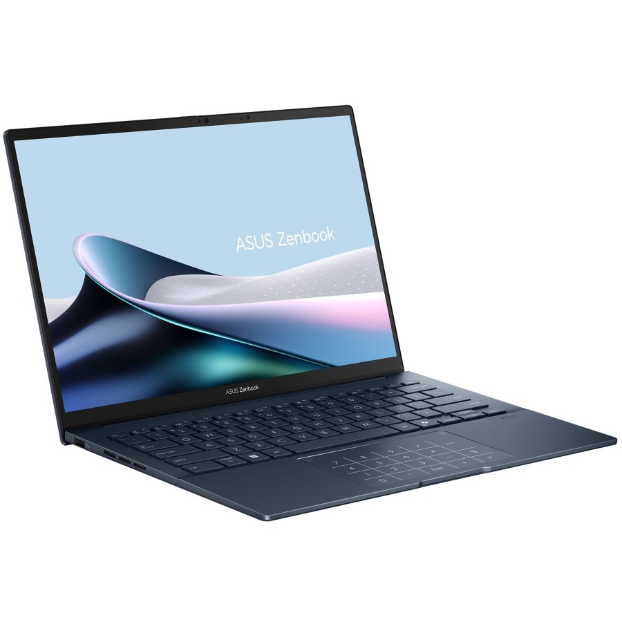ASUS Zenbook 14 OLED UX3405CA-ST1359 Intel Core Ultra 5 225H 4300MHz/14"/2880x1800/16GB/1024GB SSD/Intel Arc Graphics/Wi-Fi/Bluetooth/Без ОС (90NB14W1-M02010) Blue