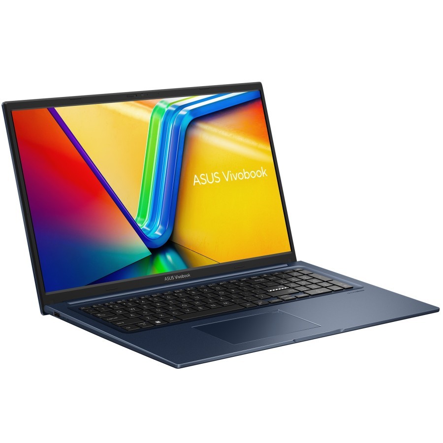 ASUS VivoBook 17 X1704VA-AU984 Intel Core 3 100U 1200MHz/17.3"/1920x1080/16GB/512GB SSD/Intel Graphics/Wi-Fi/Bluetooth/DOS (90NB13X2-M00MM0) Blue