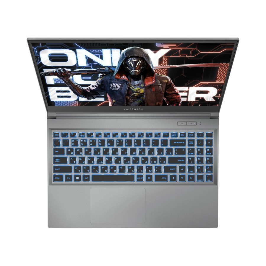 MAIBENBEN X-Treme Typhoon X15A-R77435 AMD Ryzen 7 7435H 3100MHz/15.6"/1920x1080/16GB/512GB SSD/NVIDIA GeForce RTX 3050 4GB/Wi-Fi/Bluetooth/Linux (X15A-R77435FFSLGRE0) Grey