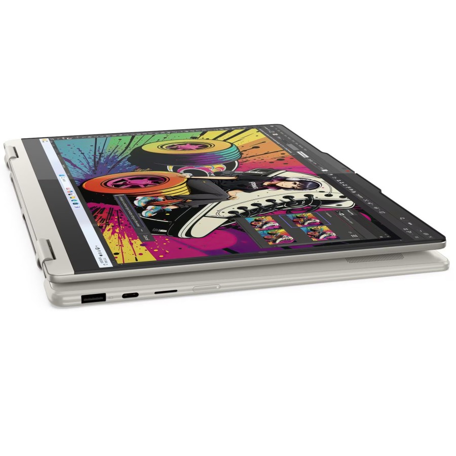 Lenovo Yoga 7 14AKP10 AMD Ryzen AI 5 340 2000MHz/14"/1920x1200/24GB/1024GB SSD/AMD Radeon 840M/Wi-Fi/Bluetooth/Windows 11 Home (83JR005YRK) Beige