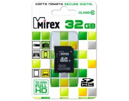 Mirex SDHC Class 10 32GB (13611-SD10CD32)