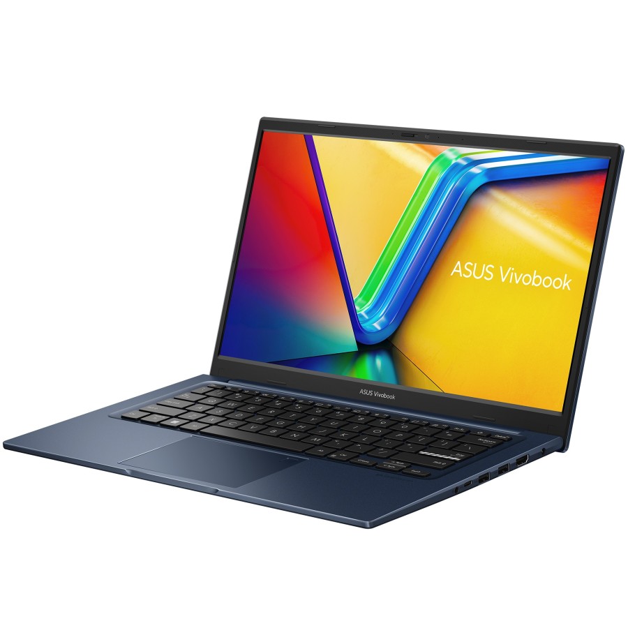 ASUS VivoBook 14 X1404VA-EB866 Intel Core i5 1334U 1300MHz/14"/1920x1080/16GB/512GB SSD/Intel Iris Xe Graphics/Wi-Fi/Bluetooth/Без ОС (90NB10I1-M010U0) Blue