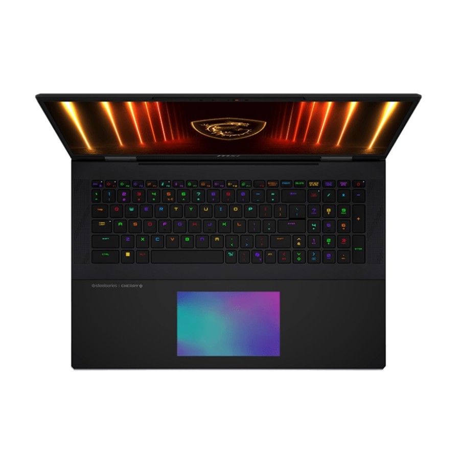MSI Titan 18 HX AI A2XWJG-206RU Intel Core Ultra 9 285HX 2800MHz/18"/3840x2400/64GB/4096GB SSD/NVIDIA GeForce RTX 5090 24GB/Wi-Fi/Bluetooth/Windows 11 Home (9S7-182421-206) Black