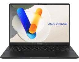 ASUS Vivobook S 14 OLED M5406NA-QD109 AMD Ryzen 5 7535HS 3300MHz/14"/1920x1200/16GB/1024GB SSD/AMD Radeon 660M/Wi-Fi/Bluetooth/Без ОС (90NB1493-M006B0) Black