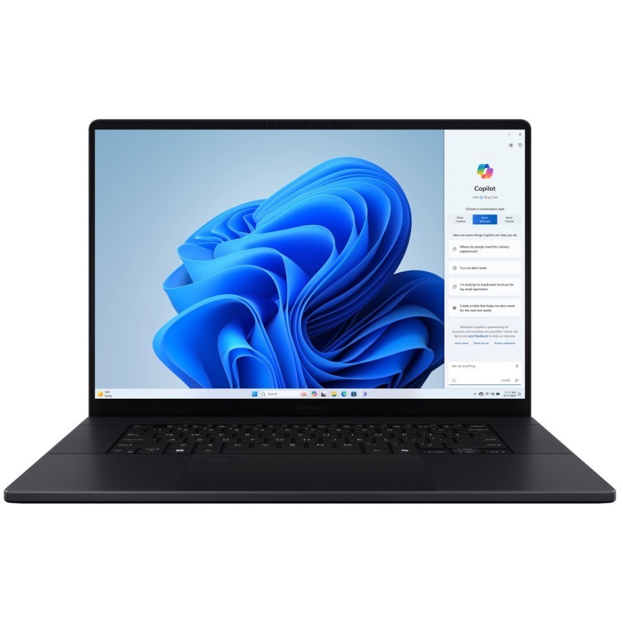 ASUS ProArt P16 H7606WI-ME146X AMD Ryzen AI 9 HX 370 2000MHz/16"/3840x2400/64GB/2048GB SSD/NVIDIA GeForce RTX 4070 8GB/Wi-Fi/Bluetooth/Windows 11 Pro (90NB1421-M00AM0) Black