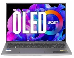 Acer Swift Go 16 SFG16-71-549T Intel Core i5 13420H 2100MHz/16"/3200x2000/16GB/512GB SSD/Intel UHD Graphics/Wi-Fi/Bluetooth/Без ОС (NX.KM4CD.008) Gray