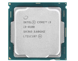 Intel Core i3-8100 Coffee Lake 3600MHz, LGA1151 v2, L3 6144Kb (CM8068403377308 SR3N5) OEM