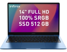 Infinix Inbook XL23 Intel Core i5 1135G7 2400MHz/14"/1920х1080/8GB/512GB SSD/DVD нет/Intel Iris Xe Graphics/Wi-Fi/Bluetooth/Windows 11 Home (T109865) Blue