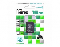Mirex SDHC Class 10 16GB (13611-SD10CD16)