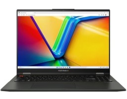 ASUS VivoBook S 16 Flip TN3604YA-MC050W AMD Ryzen 5 7530U 2000 MHz/16"/1920x1200/8GB/256GB SSD/AMD Radeon Vega 7/Wi-Fi/Bluetooth/Windows 11 Home (90NB1041-M001Z0) Black
