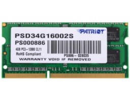 Patriot Memory SL 4Gb 1шт. (PSD34G16002S)