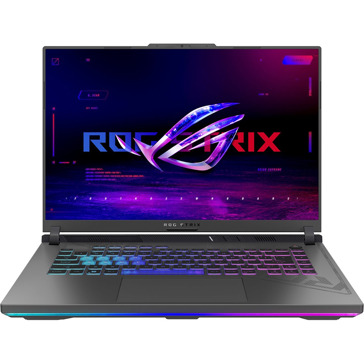 ASUS ROG Strix G16 G614JV-N4190 Intel Core i7 13650HX 2600MHz/16"/2560X1600/16GB/1024GB SSD/NVIDIA GeForce RTX 4060 8GB/Wi-Fi/Bluetooth/Без ОС (90NR0C61-M00YZ0) Grey