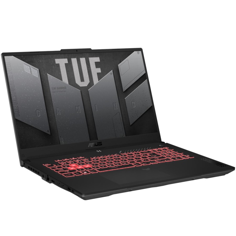 ASUS TUF Gaming A17 FA707NU-HX052 AMD Ryzen 5 7535HS 3300MHz/17.3"/1920x1080/16GB/1024GB SSD/NVIDIA GeForce RTX 4050 6GB/Wi-Fi/Bluetooth/Без ОС (90NR0EF5-M00380) Grey