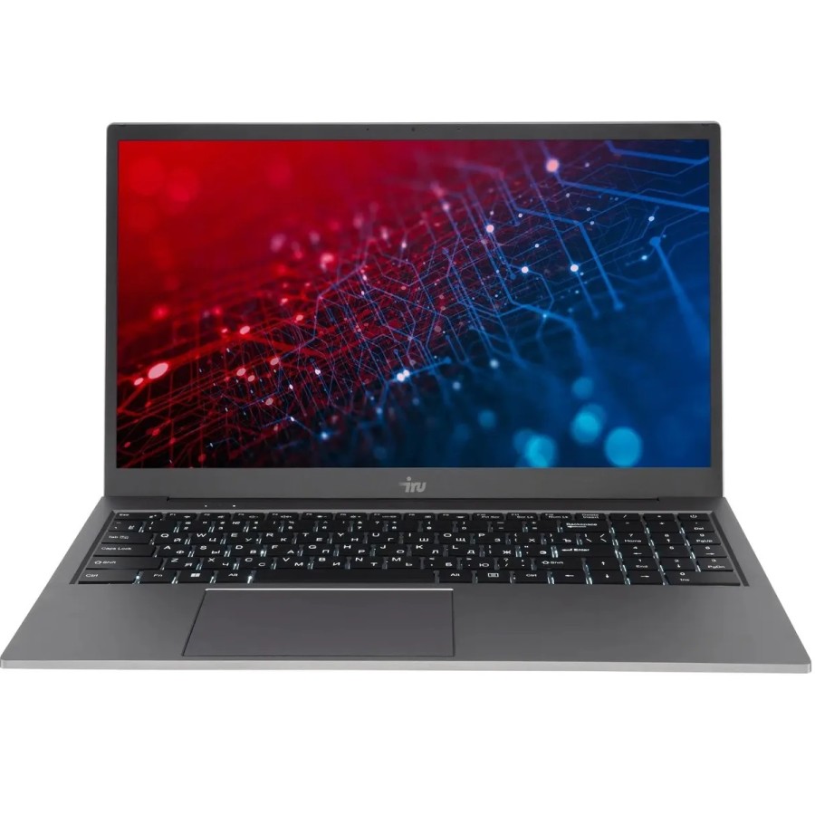 IRU Planio 15INPR Intel N100 800MHz/15.6"/1920x1080/16GB/512GB SSD/Intel UHD Graphics/Wi-Fi/Bluetooth/DOS (2081105) Grey