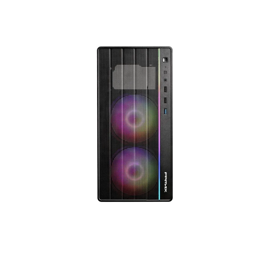 iRU Game 520B5G AMD Ryzen 5 5600 3500 МГц/16384 Mb/512 Gb SSD/DVD нет/NVIDIA GeForce RTX 3060 - 12 ГБ/DOS (2061464) Черный