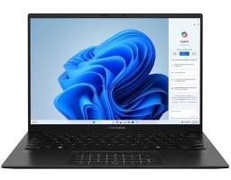 ASUS Zenbook 14 OLED UM3406HA-QD015W AMD Ryzen 7 8840HS 3300MHz/14"/1920x1200/16GB/1024GB SSD/AMD Radeon 780M/Wi-Fi/Bluetooth/Windows 11 Home (90NB1271-M003F0) Black