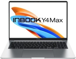 Infinix Inbook Y4 Max YL613 Intel Core i5 1335U 1300MHz/16"/1920x1200/8GB/512GB SSD/Intel Iris Xe Graphics/Wi-Fi/Bluetooth/DOS (71008301771) Silver