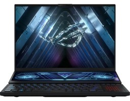 ASUS ROG Zephyrus Duo 16 GX650PY-NM083W AMD Ryzen 9 7945HX 2500MHz/16"/2560x1600/32GB/2048GB SSD/NVIDIA GeForce RTX 4090 16GB/Wi-Fi/Bluetooth/Windows 11 Home (90NR0BI1-M004V0) Black